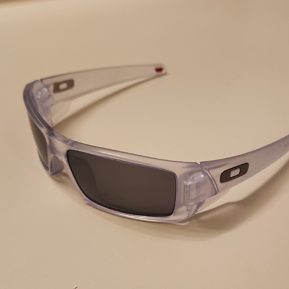 Oakley Clear and Black Sunglasses